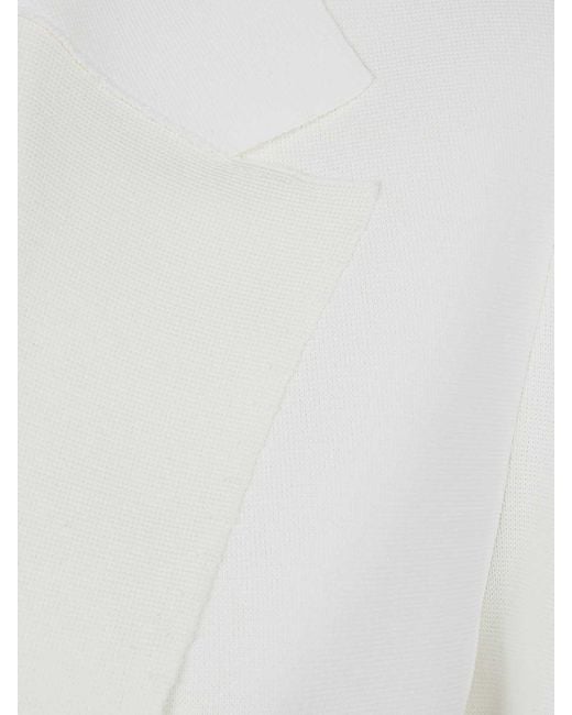 Mrz White Oversized Blazer