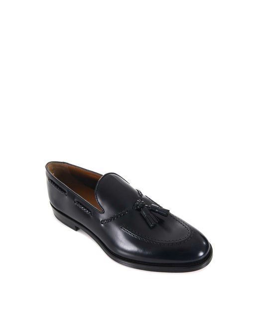 Doucal's Black Loafers for men