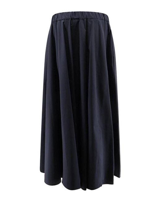 Aspesi Blue Cotton Skirt