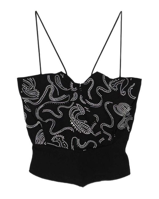 IRO Black Olympe Top