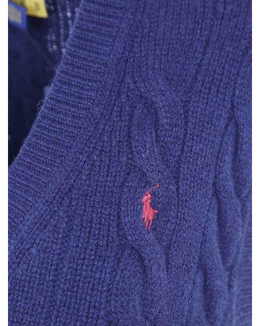 Polo Ralph Lauren Blue Sleeveless Pullover