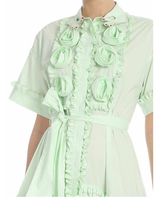 Vivetta Green Gragnano Long Dress