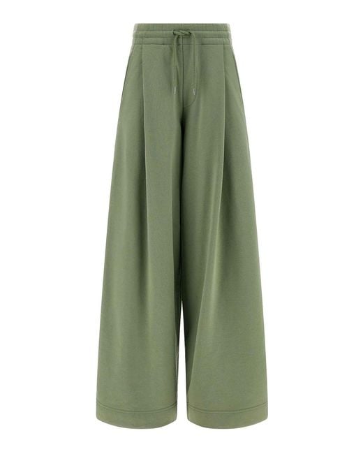 Dries Van Noten Green Hadium Pants