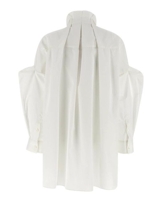 Sacai White Poplin Shirt