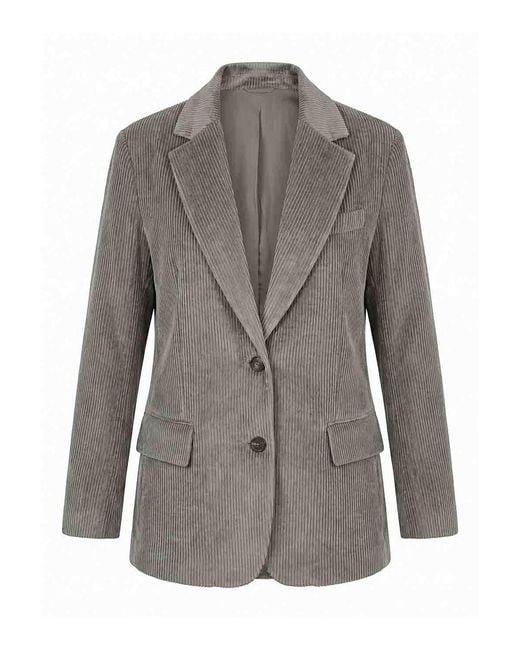 Brunello Cucinelli Gray Suit-Type Jacket