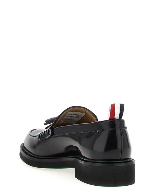 Thom Browne Black Tassel Loafers