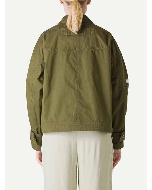 OOF WEAR Green Short Cotton Jacket