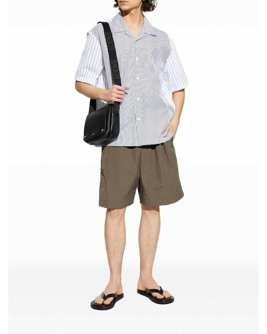 Dries Van Noten Gray Pablo Shorts for men