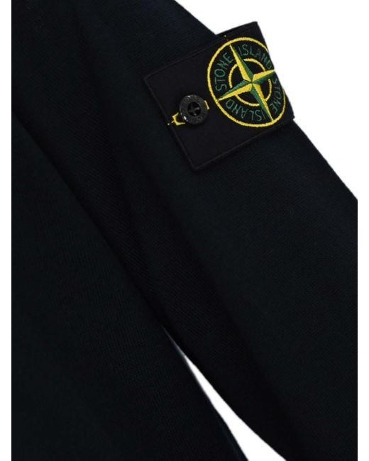 Stone Island Blue Rws Pure Wool Sweater for men