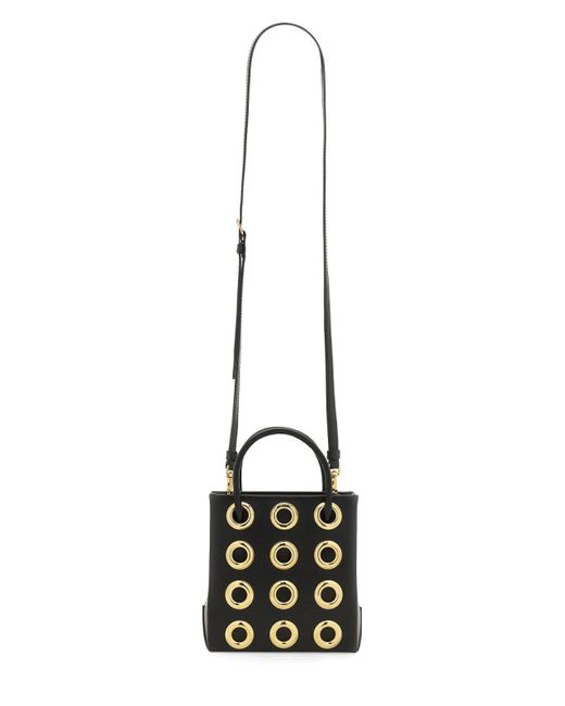 Moschino Black Leather Bag