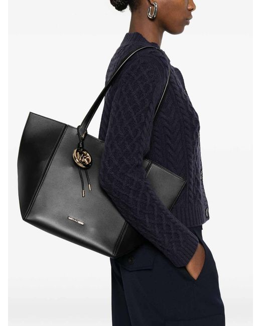 Michael Kors Black "Jordi" Medium Tote Bag