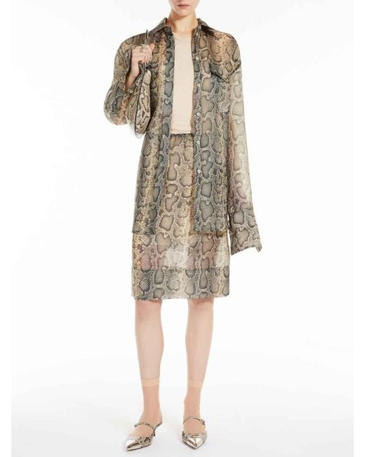 Sportmax Natural Oversized Canore Tunic