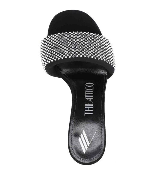 The Attico Black Sandals