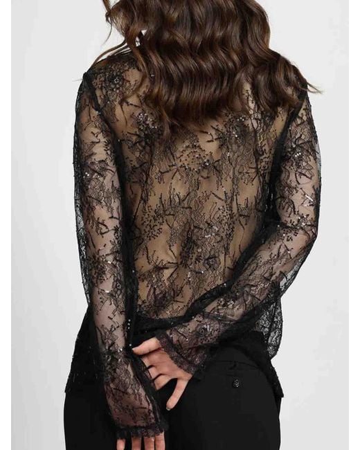 Alberta Ferretti Black Blouse