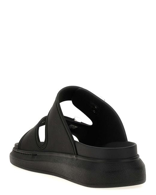 McQueen Black Sandals