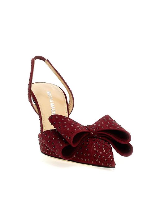 Mach & Mach Red Le Cadeau Slingback