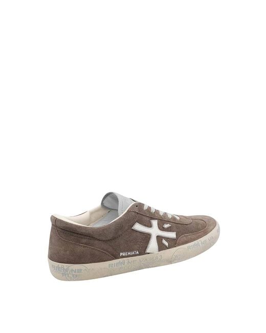 Premiata Brown David Sneakers for men