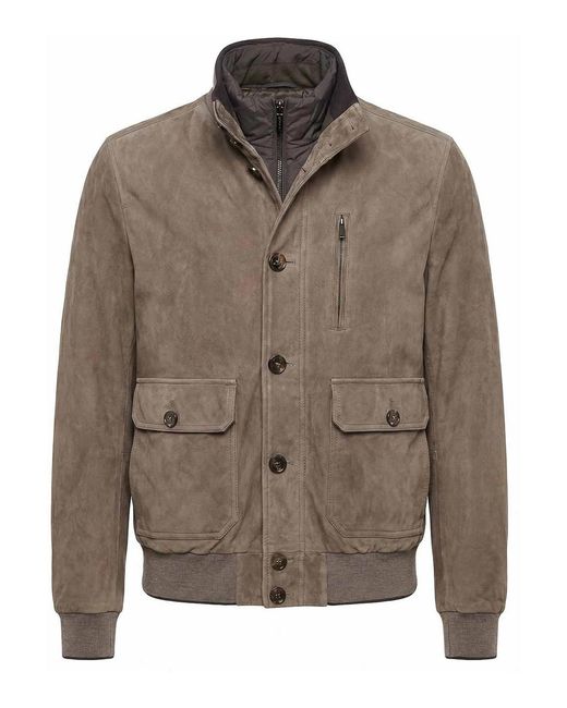 Moorer Brown 'Adelsio' Padded Jacket for men