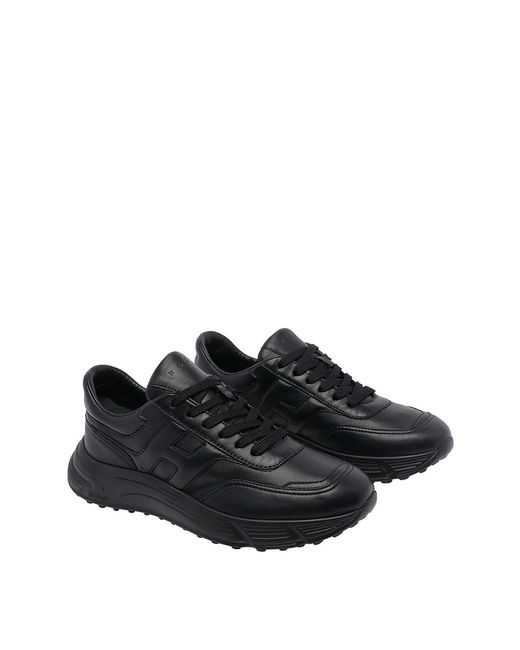 Hogan Black Hyperlight Sneakers for men