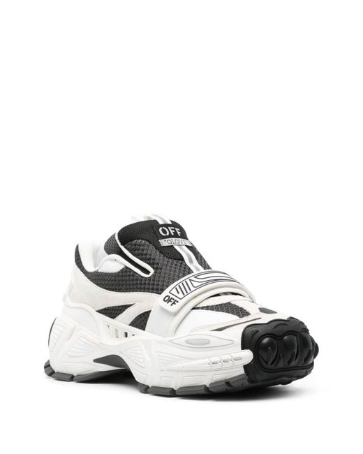 Off-White c/o Virgil Abloh White Off- Glove Slip-On Sneakers for men