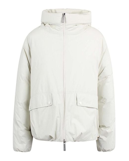 Laminar White 2L Goretex Hooded Jacket
