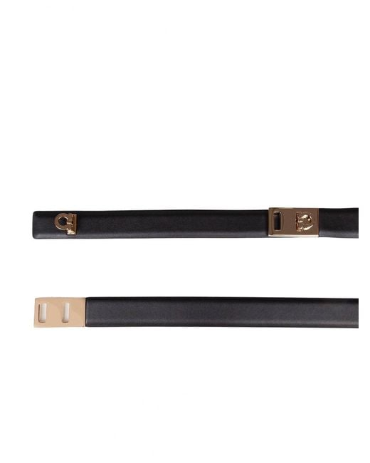 Ferragamo White Hug Belt Extensible