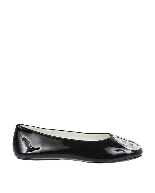 Tory Burch Black Runway Reva Ballet