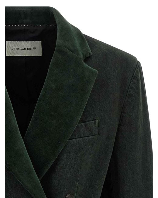Dries Van Noten Black Befya Blazer