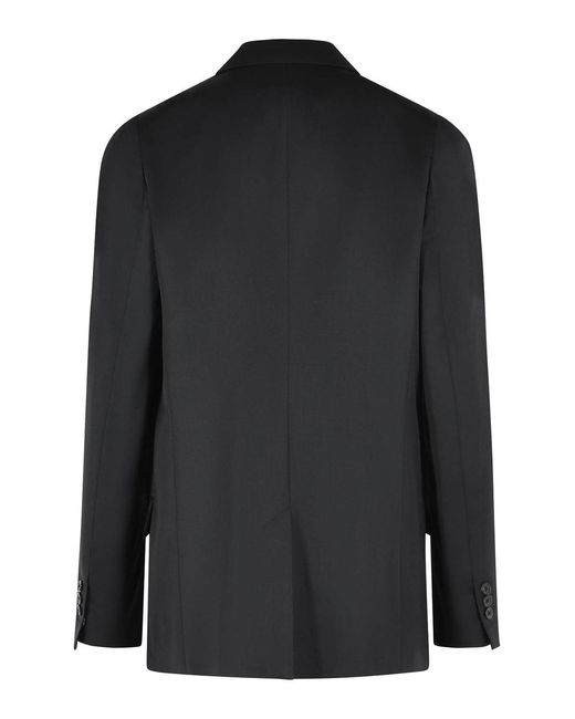 Maison Margiela Black Virgin Wool Blazer