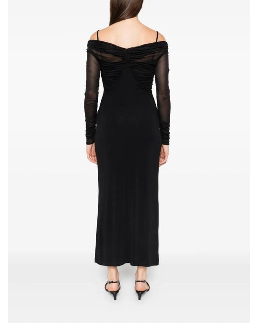 Max Mara Black 'Maxmara Pure' Jersey Dress