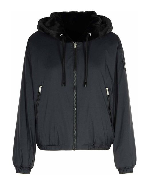Moose Knuckles Black Reversible Down Puffer Jacket