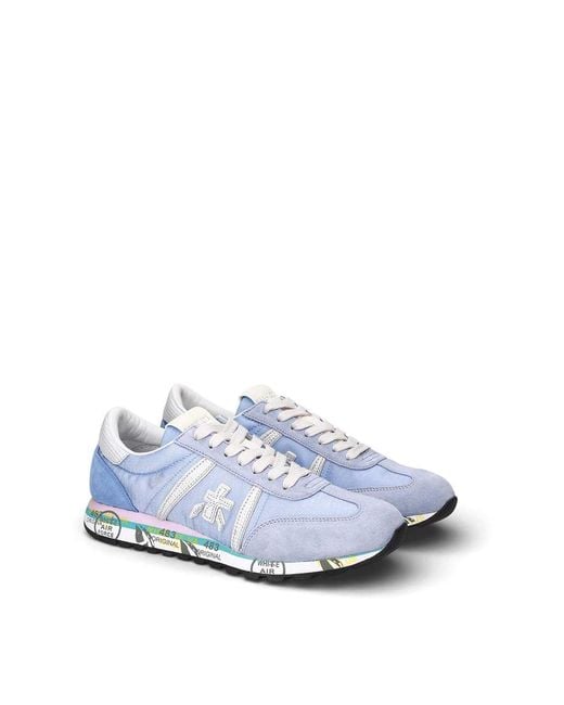 Premiata Blue Sneakers