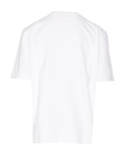 Marni White T-Shirt With Applications for men