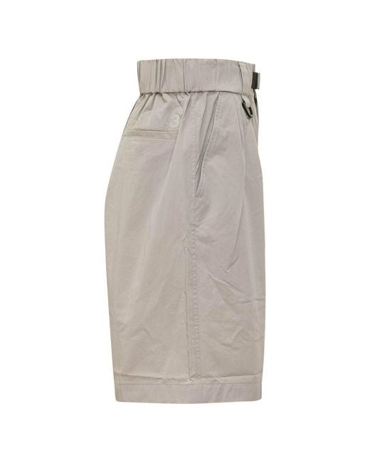 Y-3 Gray Shorts for men