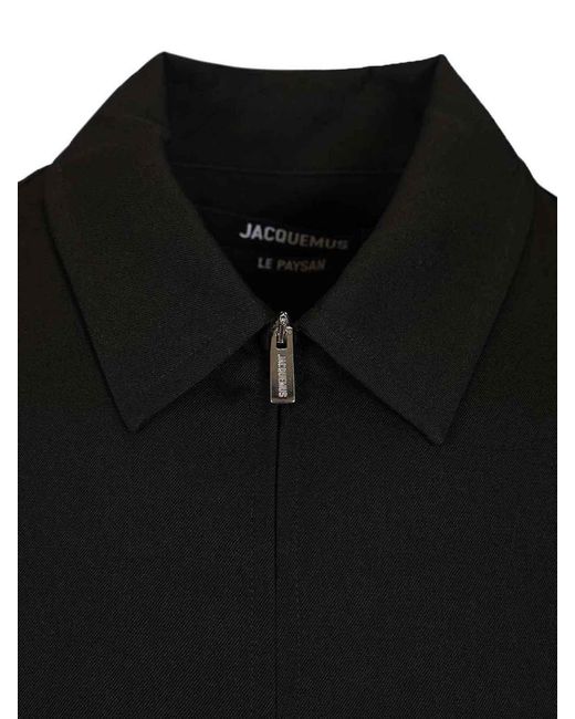 Jacquemus Black Mecano Shirt for men