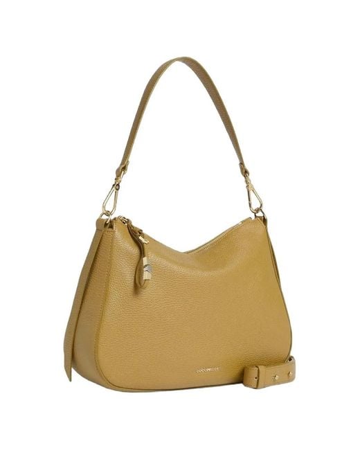 Coccinelle Metallic Handbag Grained Seagrass Seagrass