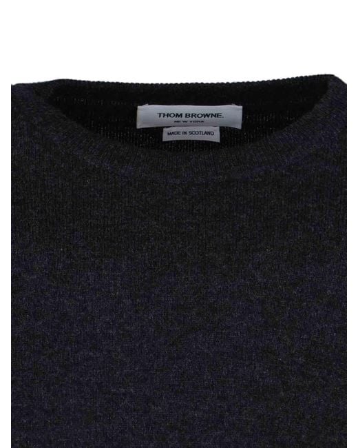 Thom Browne Black Sweater for men
