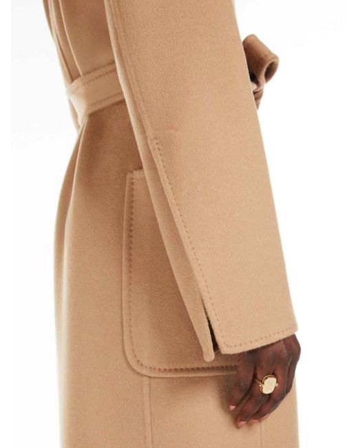 Max Mara Natural Belted Coats
