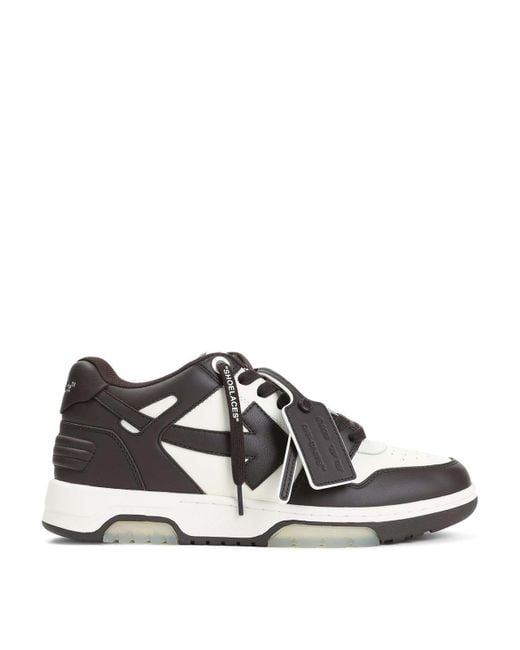 Off-White c/o Virgil Abloh Brown Chocolate And Out Of Office Sneakers for men