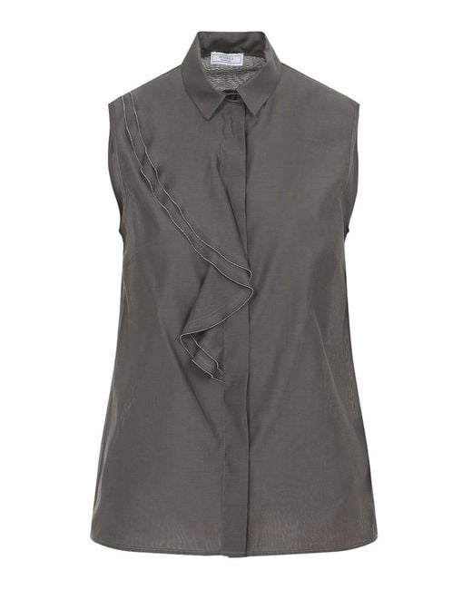 Peserico Gray Shirts