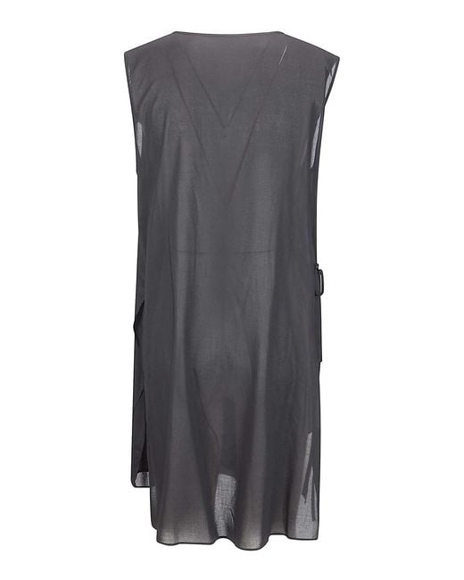 ALAINPAUL Gray Elasticated Collar L/ Shirt
