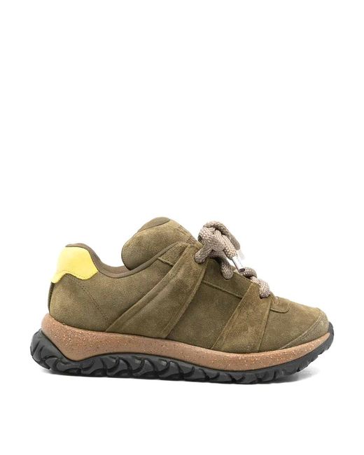 Birkenstock Green Goerlitz Suede Sneakers