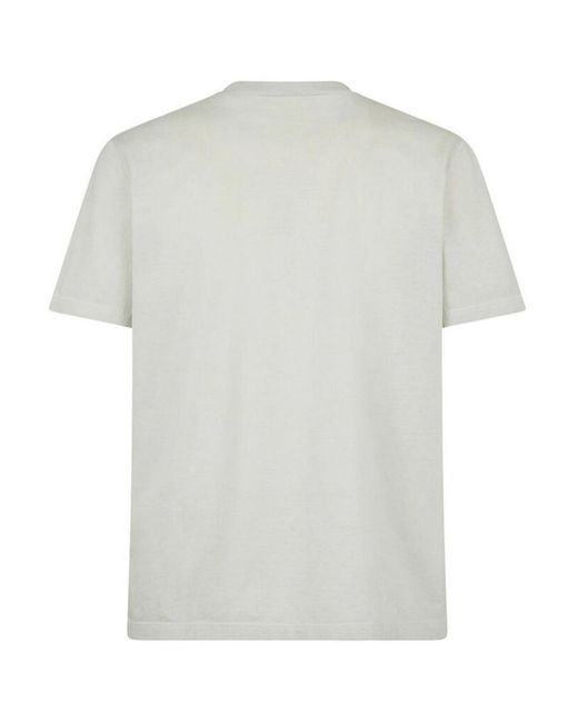 DSquared² White Graphic-print Crew-neck T-shirt for men