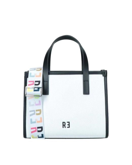 Borsa A Tracolla REBELLE Per Donna - Minibag In Nylon, Colore Shark, Dimensioni 33x30x13 Cm
