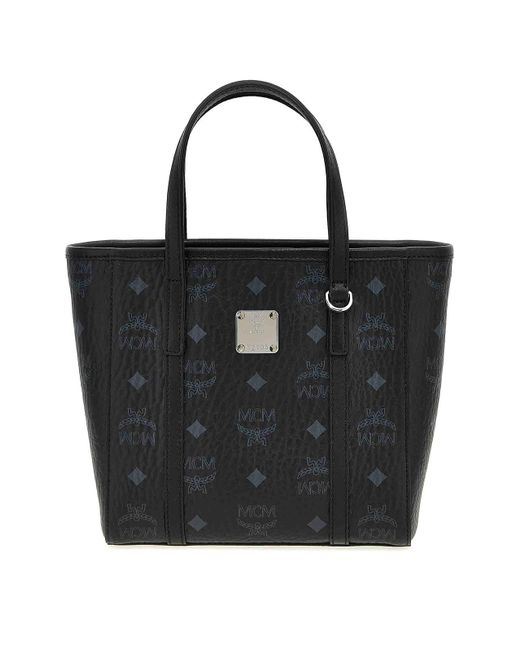 MCM Black Toni Mini Shopping Bag