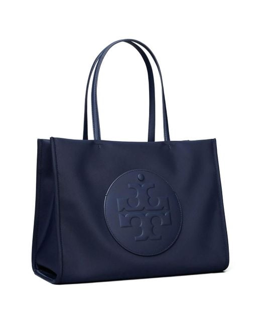 Tory Burch Blue Open Top Bag