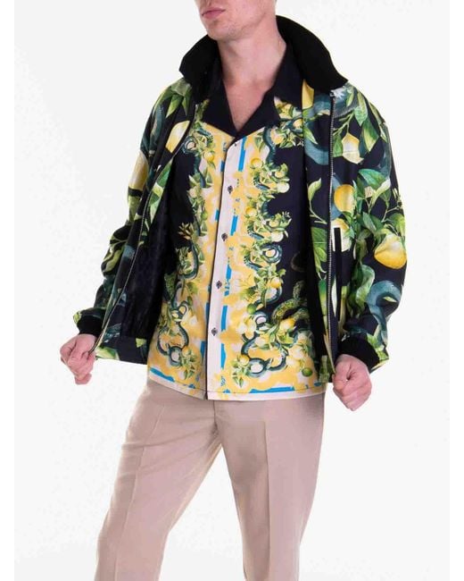 Roberto Cavalli Green Jacket for men