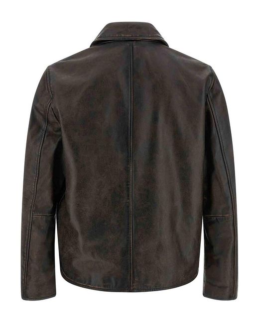 DIESEL Black L-Amar-Wrd Jacket for men