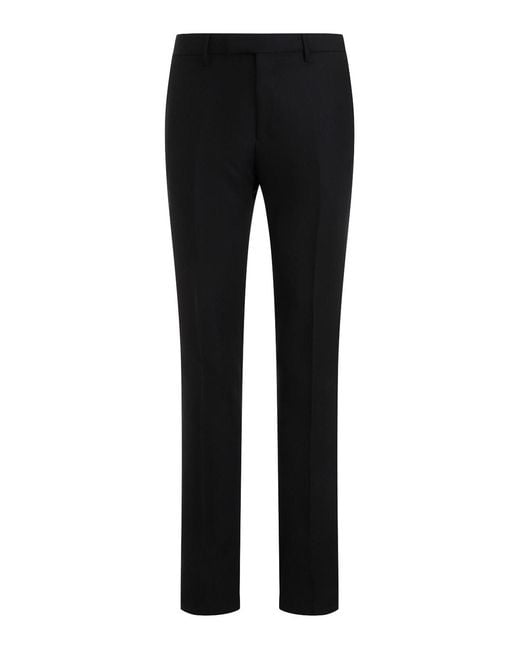 Etro Black Evening Trousers for men