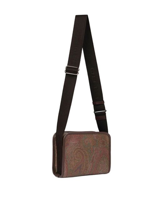 Etro Brown Bum Bag for men